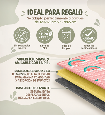 Alfombra Infantil - Arcoiris