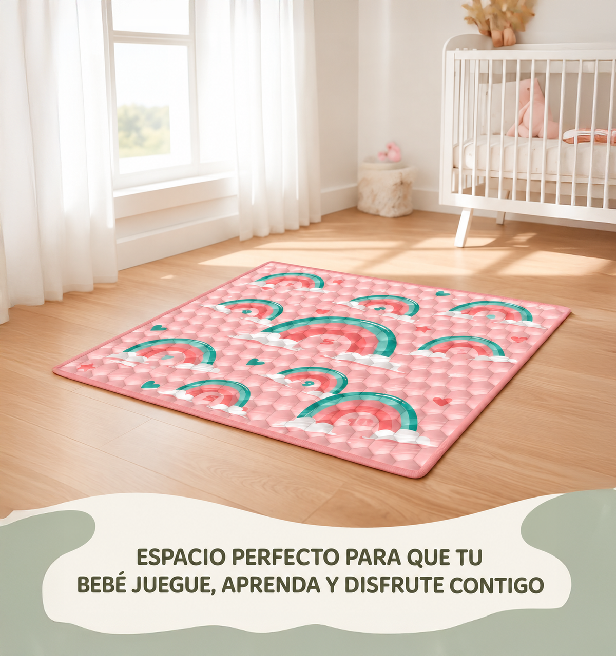 Alfombra Infantil - Arcoiris