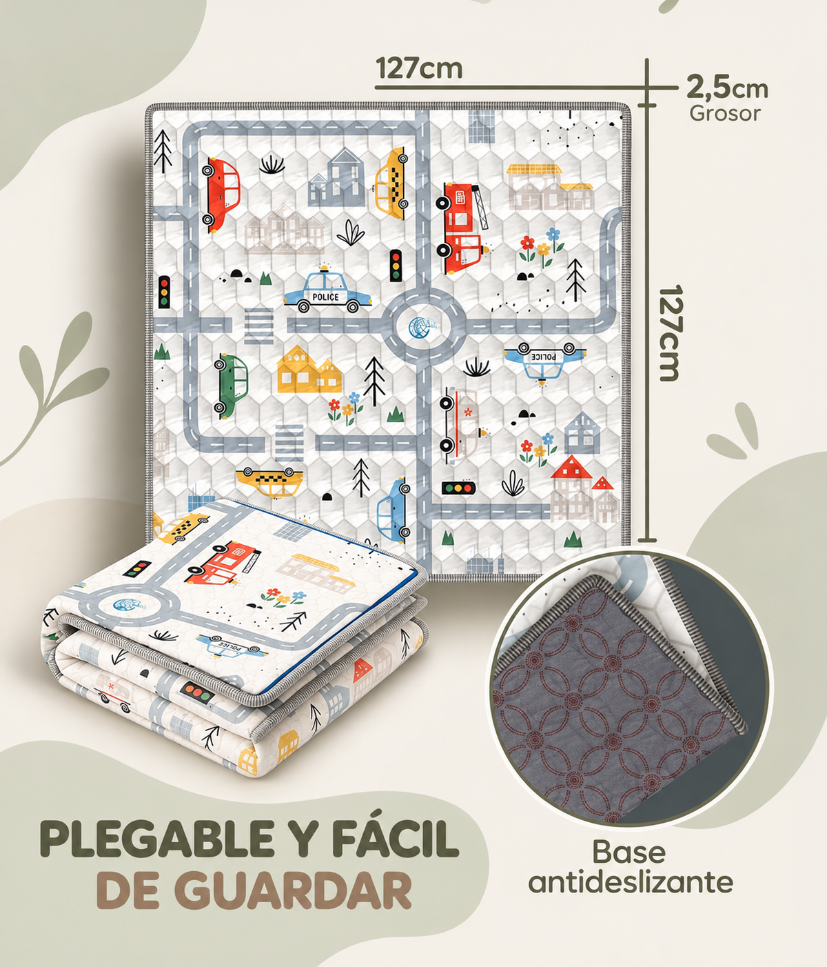 Alfombra Infantil - Urban Adventures