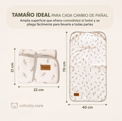 Cambiador Portátil Bebé - Rainbow