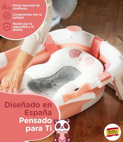 Bañera Plegable Bebé - Rosa