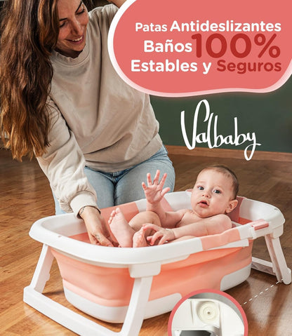 Bañera Plegable Bebé - Rosa
