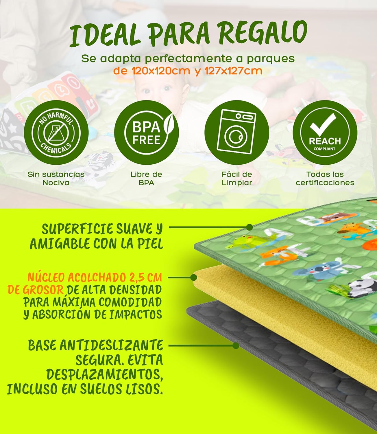 Alfombra Infantil - Safari