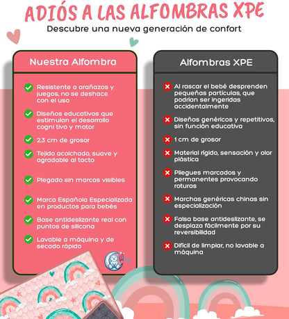Alfombra Infantil - Arcoiris