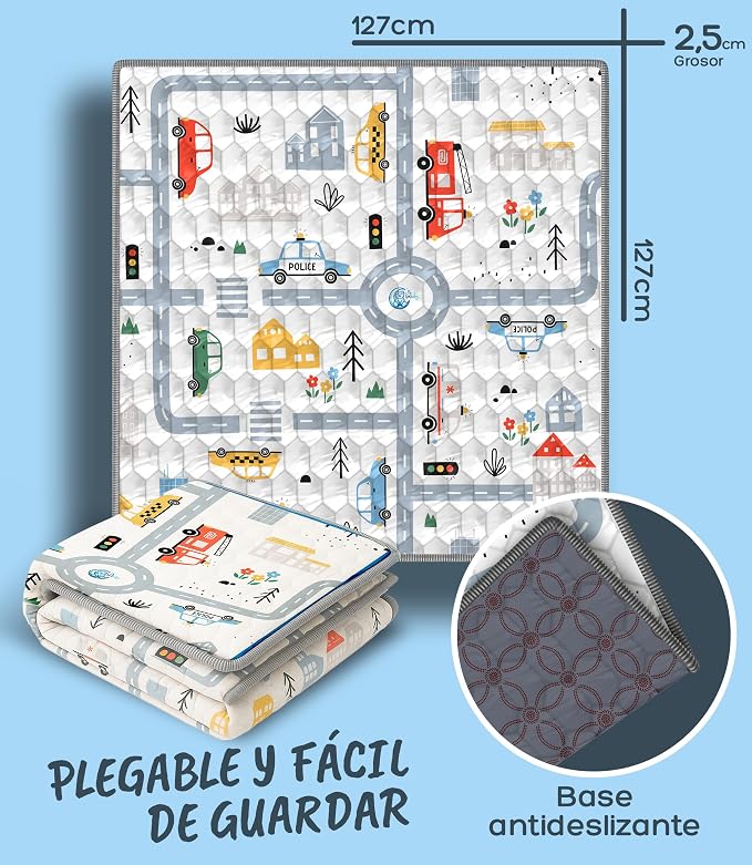Alfombra Infantil - Urban Adventures
