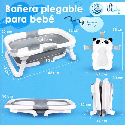 Valbaby® Foldable Newborn Bathtub